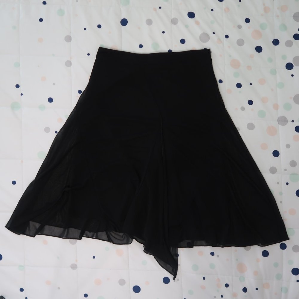 Light weight, Flowy Black Skirt